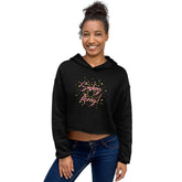 Sashay Away Crop Hoodie
